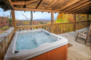 Cozy 1BR Stunning VIEWS Hot Tub FIRE PIT FREE Attraction Tickets